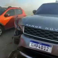 Video: Incendios en la Frontera Brasil-Bolivia provocan grave accidente por densa humareda