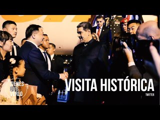 Gira por China: Así arribó el presidente Maduro a la ciudad de Shanghái