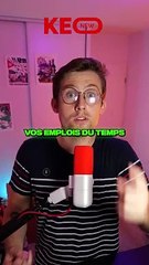 LES PIRES EMPLOIS DU TEMPS 