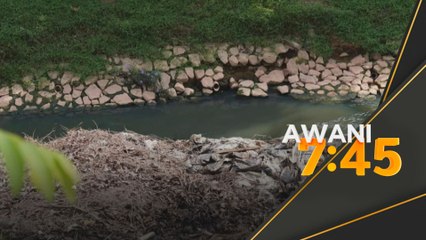 Beberapa bungkusan tidak dikenal pasti ditemukan di anak Sungai Pandan
