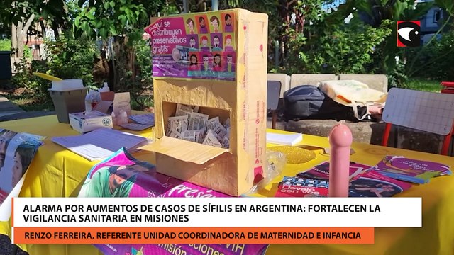 Alarma por aumentos de casos de sífilis en Argentina fortalecen la vigilancia sanitaria en Misiones