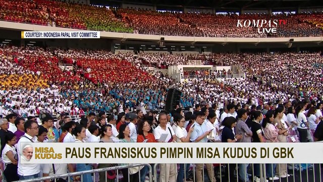 Misa Akbar Paus Fransiskus, Pembacaan Doa Umat dengan 6 Bahasa Daerah di Indonesia