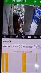 Criminoso rouba R$ 106 mil de lotérica em frente à delegacia no Rio