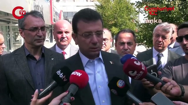 İmamoğlu'ndan Adalet Bakanı Tunç'a olay 'parmak sallama' yanıtı_ Yargıya değil sana...