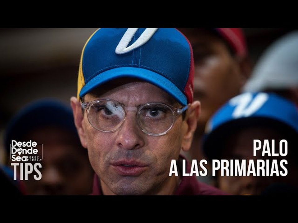 "No hay ambiente electoral": Sin compasión Capriles le lanza un balde de agua fría a las primarias