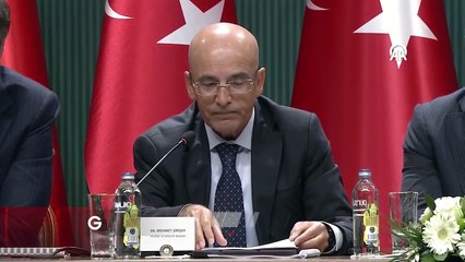 Mehmet Şimşek, Lüksemburg Maliye Bakanı Roth ile görüştü