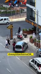 Pendik'te börekçideki kavganın yeni görüntüleri ortaya çıktı