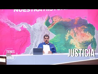 "Me tocaron una tecla demasiado sensible para nosotros": Maduro mostro primer mapa del Esequibo
