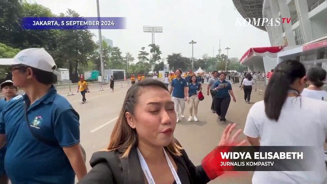 Suasana Jelang Misa Akbar bersama Paus Fransiskus di GBK