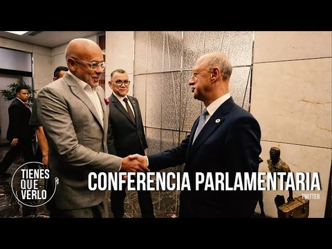 Jorge Rodríguez llegó a Moscú: Primera Conferencia Parlamentaria Internacional Rusia - Sur América