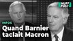 Michel Barnier, nommé Premier ministre par Emmanuel Macron, n’a pas toujours été tendre avec lui