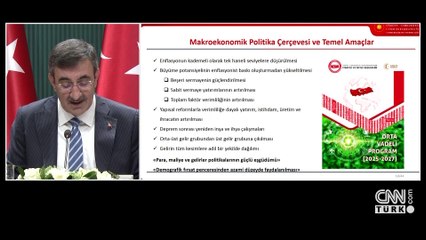 SON DAKİKA | Ekonominin yeni rotası belli oldu! İşte 2025-2027 Orta Vadeli Program...