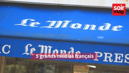 5 grands médias français