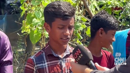VİDEO | CNN TÜRK Bangladeş'te! Önce darbe sonra sel...