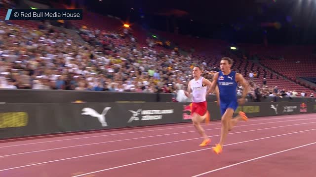 Zurich - Mondo Duplantis domine Karsten Warholm sur un 100 m d'exhibition à Zurich