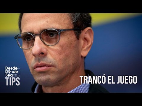 Primarias: ¿Capriles buscó que le quitaran la inhabilitación y al no lograrlo renunció?