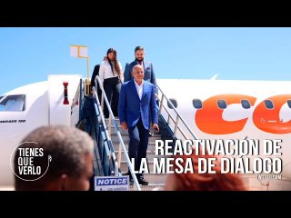 LO ÚLTIMO: Delegación del Gobierno ya llegó a Barbados para reactivación de la mesa de diálogo