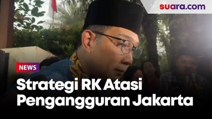Atasi Pengangguran di Jakarta, RK Bakal Hadirkan Layanan Wisata Global Demi Buka Lapangan Kerja