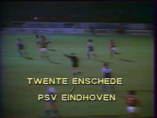 TWENTE  - EINDHOVEN  - 1980 - SAISON  1980/1981 -