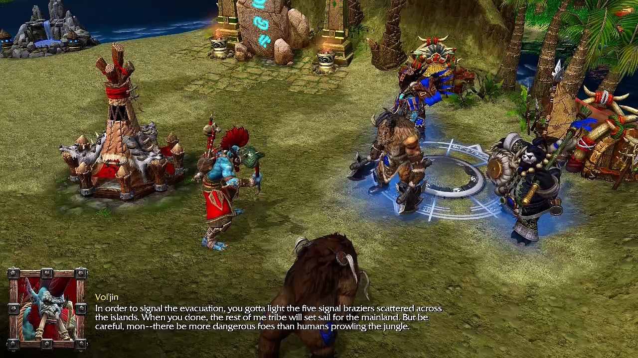 the founding of durotar campaign complete story all dialogue/cutscenes warcraft 3 reforged