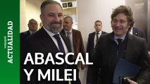 Abascal recibe a Milei en Madrid
