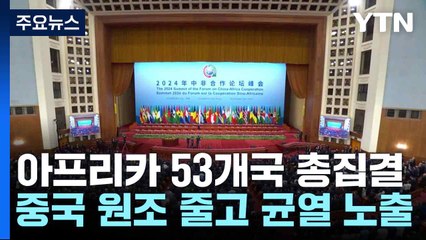 아프리카 53개국 총집결...중국 원조 줄고 균열 노출 / YTN
