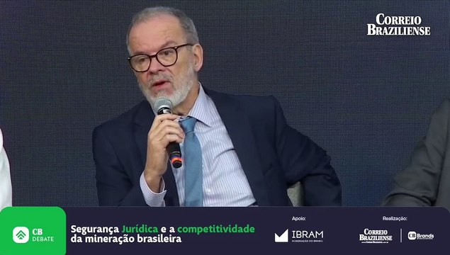 Roda de conversa no CB Debate: Raul Jungmann, diretor-presidente do IBRAM