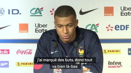 Bleus - Mbappé : "Tout se passe très bien à Madrid"