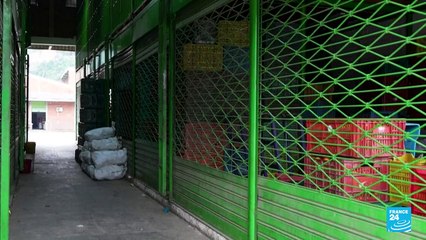 Protestas de transportistas en Colombia por el aumento al precio del diésel