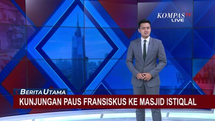 Usai Kunjungi Masjid Istiqlal, Paus Fransiskus Bertemu dan Berkati Kelompok Disabilitas