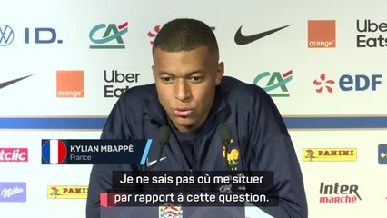 Bleus - Mbappé mitigé par rapport à la Ligue des Nations