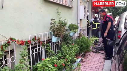 Burdur'da çamaşır makinesinden çıkan yangın söndürüldü