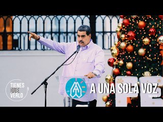 «En las próximas horas habrá justicia»: Maduro desde el centro de Caracas