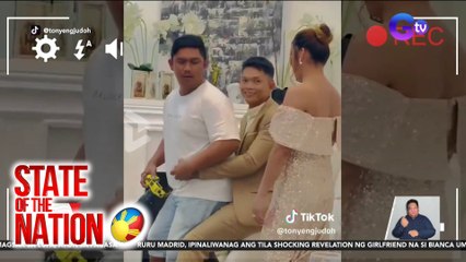 Photographer, kinaaliwan sa pagtuturo ng couple pose sa prenup shoot | SONA