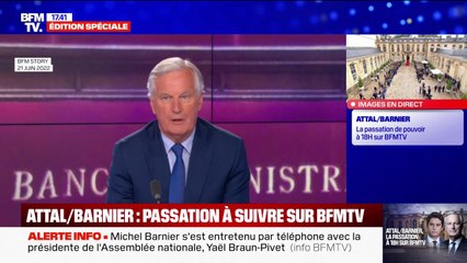 En 2022, Michel Barnier estimait que les Français "n'ont pas eu le sentiment d'être respectés" par Emmanuel Macron