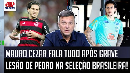 "É UM ABSURDO! NÃO TEM DINHEIRO QUE PAGUE!" Mauro Cezar FALA TUDO após LESÃO de Pedro na Seleção!