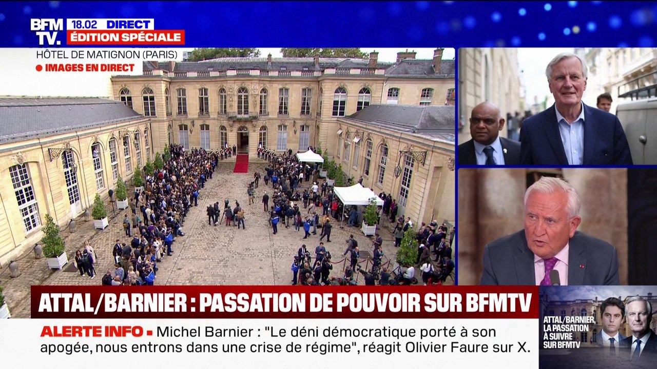 Jean-Pierre Raffarin sur le rôle de Premier ministre: "On a les épaules extraordinairement chargées"