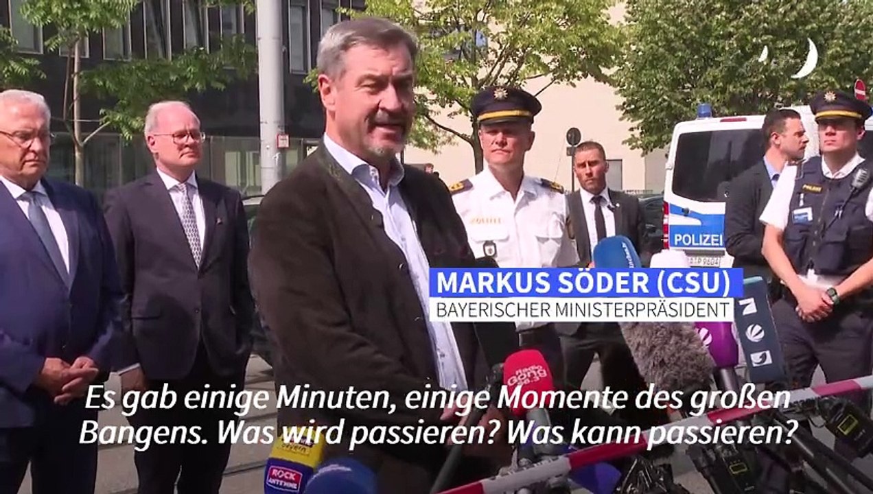 Söder nach vereiteltem Anschlag: "Wir sind stärker"