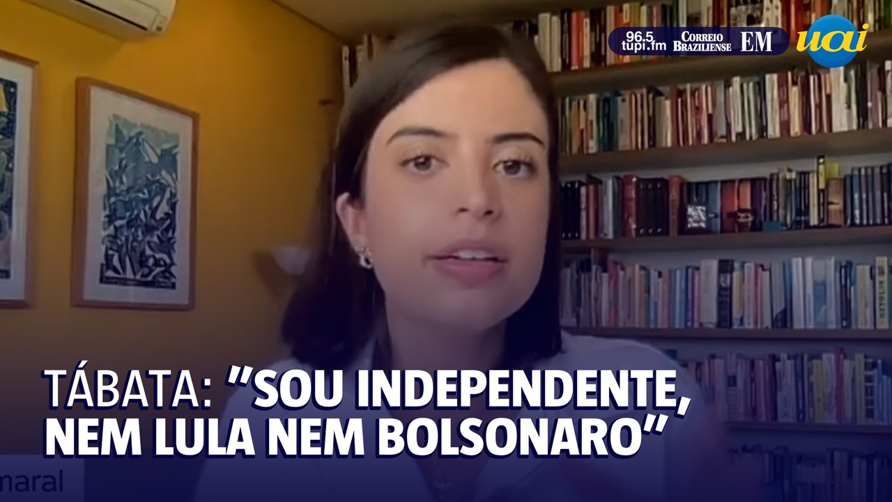 Tábata Amaral: "Sou uma candidata independente"