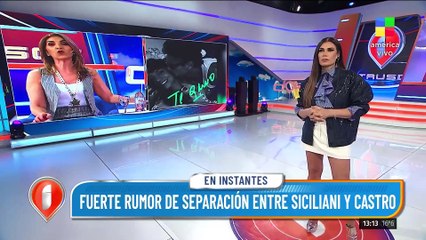 ¿Crisis en la relación? Griselda Siciliani y Luciano Castro dejan de seguirse en redes sociales