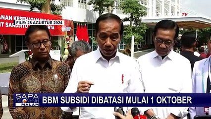 BBM Subsidi Dibatasi Mulai 1 Oktober 2024