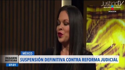 Martha Magaña López concede la suspensión definitiva contra la reforma Judicial
