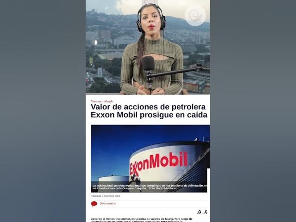  LOS PENDIENTES DE LA EXXON MOBIL  CON EL ESEQUIBO