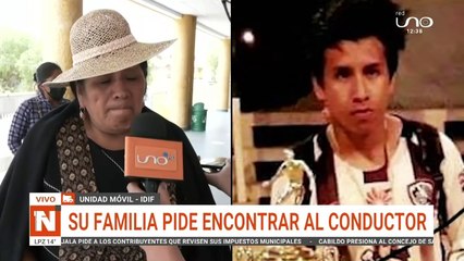 Grover salió a jugar fútbol y encontró la muerte en la avenida Petrolera
