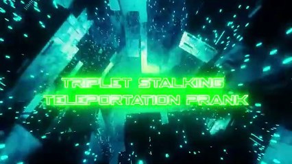 Stalker Deja Vu Prank! Triplets BAFFLE Victims