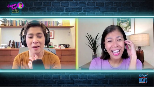 English or Filipino — Ano ang nakasanayan ni Suzi Entrata? | Surprise Guest with Pia Arcangel