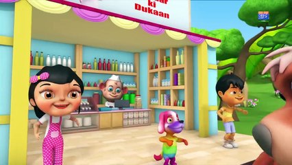 Kalu Madari Hindi Rhyme _ कालू मदारी _ Hindi Balgeet _ Kids Channel India _ _HD