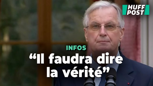 Michel Barnier, nommé Premier ministre, donne les premiers contours de sa mission à Matignon