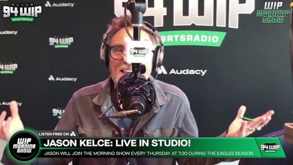 Jason Kelce Joins The WIP Morning Show