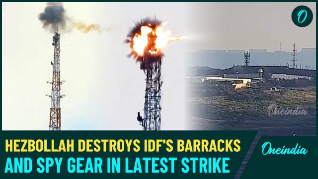 Hezbollah’s Latest Assault: Devastating Strikes on Israeli Barracks and Spy Tech in Southern Lebanon